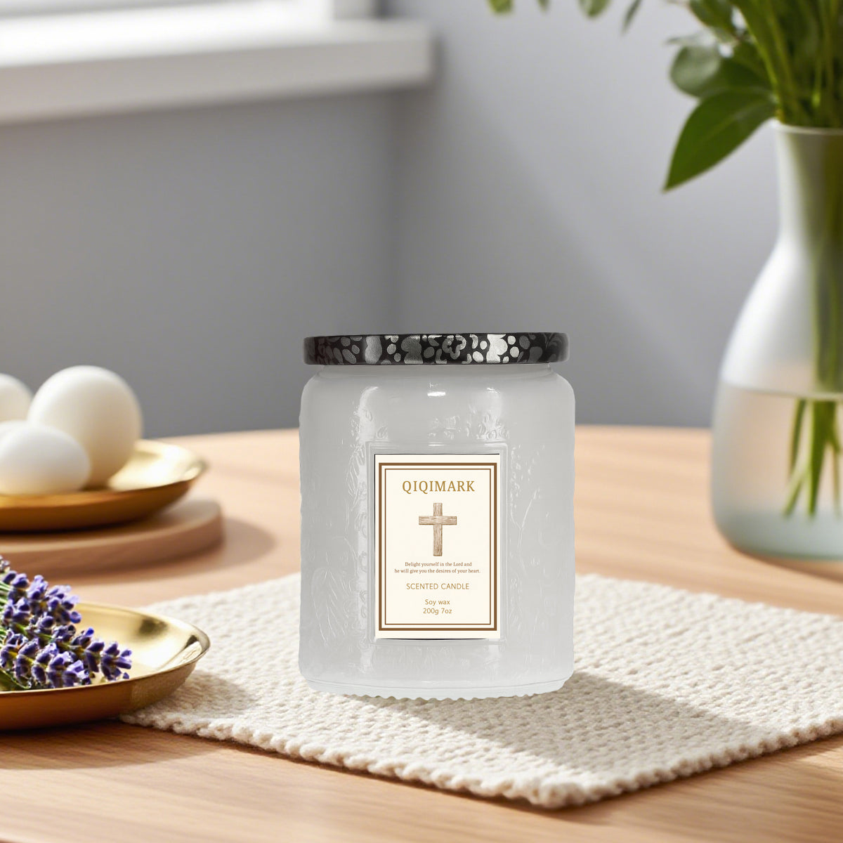 Candles for Home Scented - 7oz White