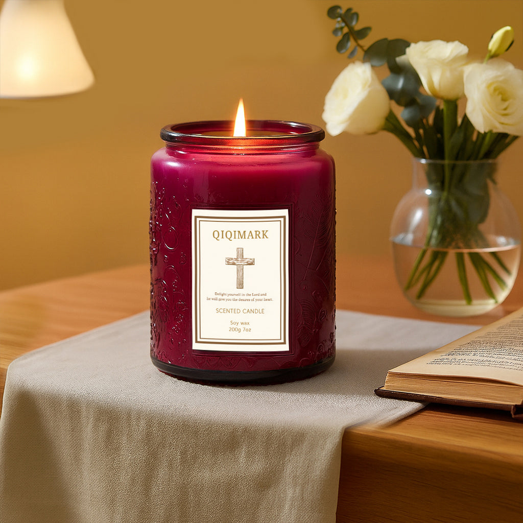 Candles for Home Scented - 7oz Purple