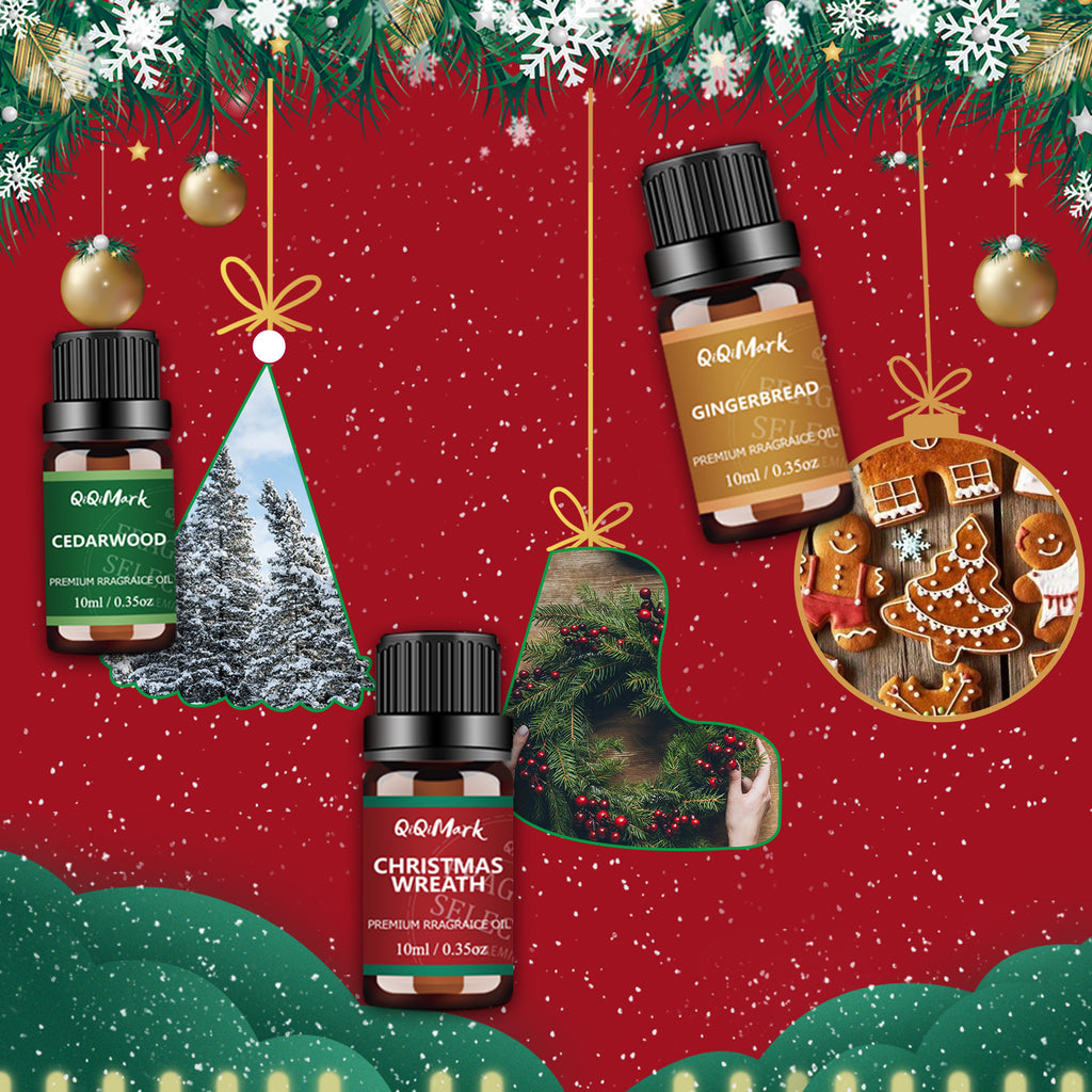 6pcs Christmas Fragrance Oils Set