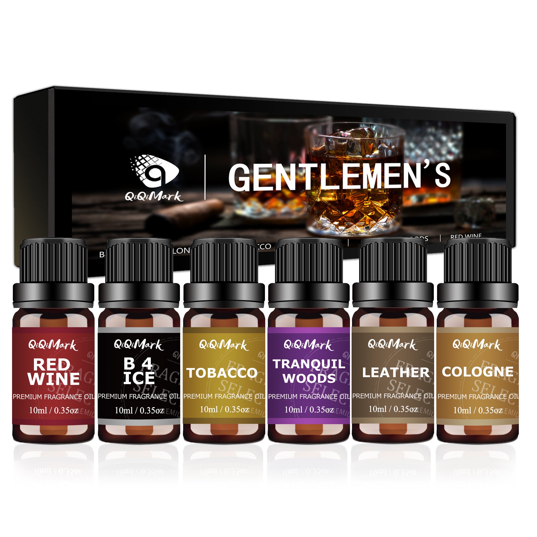 6pcs Men Fragrance Oil for Diffuser 6x10ml