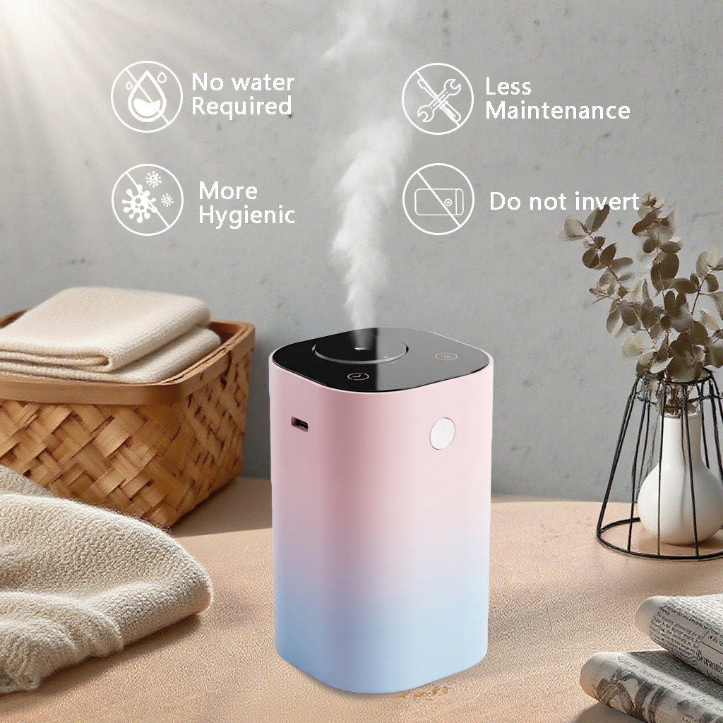 Waterless Diffuser for Essential Oil Rechargeable Scent Diffuser - Pink