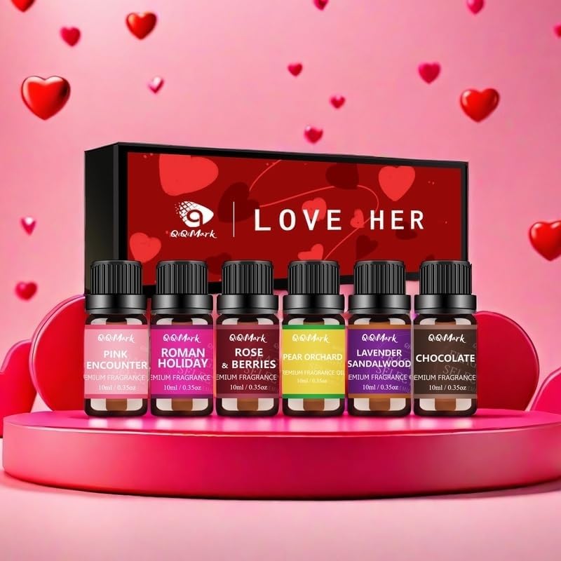 6pcs Essential Oils Set - Love HER 6x10ml