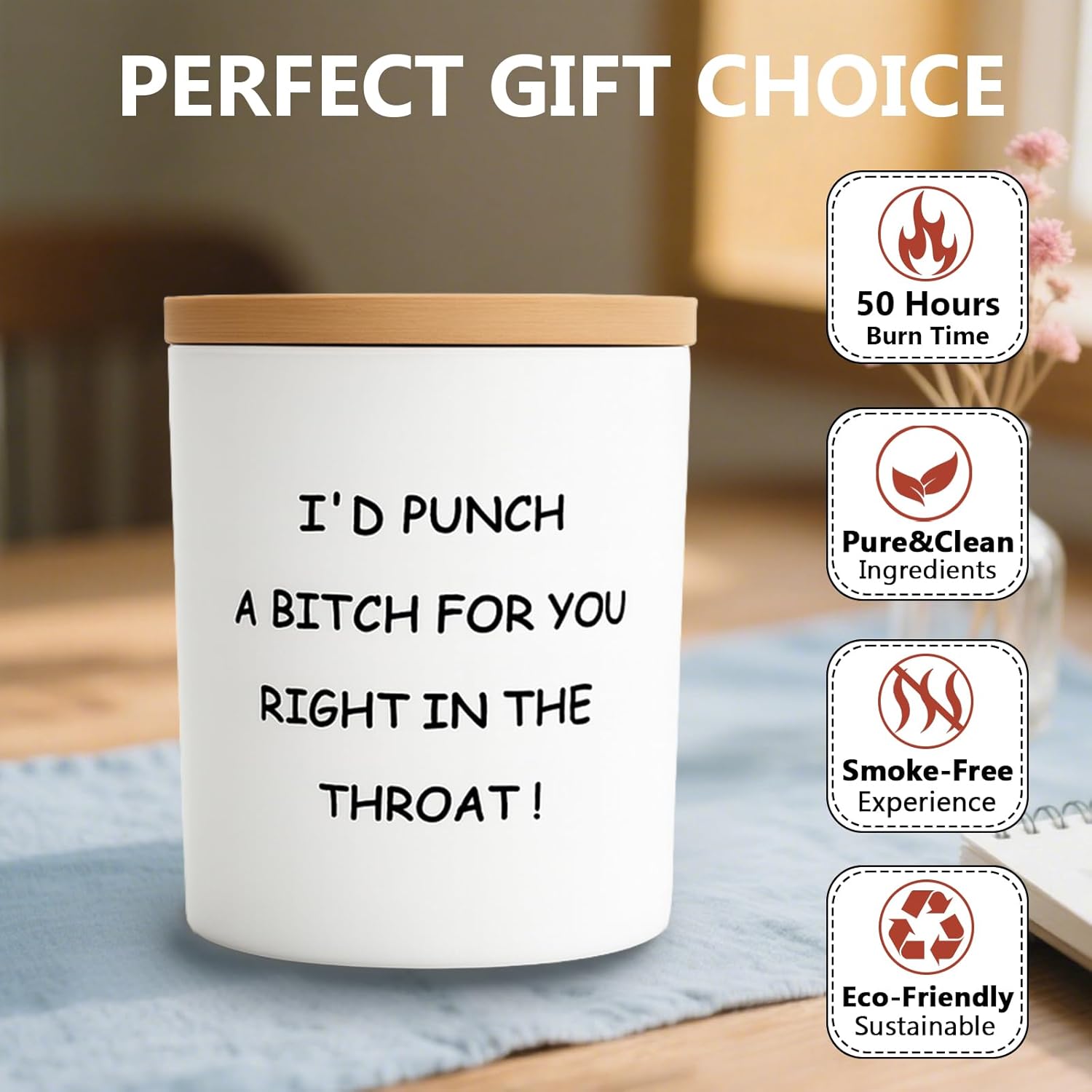 4 Pack Candles for Home Scented Aromatherapy Candle Gift Set