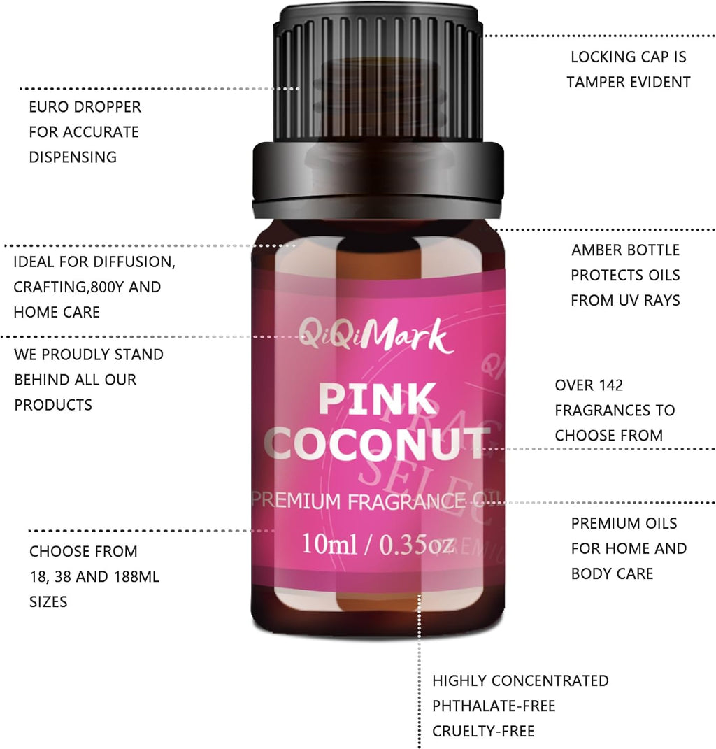 6pcs Summer Essential Oil Set, 6x10ml