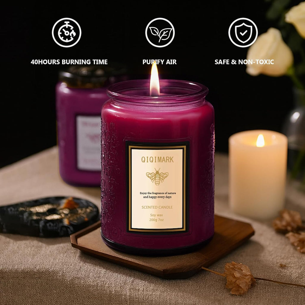 6 Pack Candles for Home Scented 5.7 Pounds