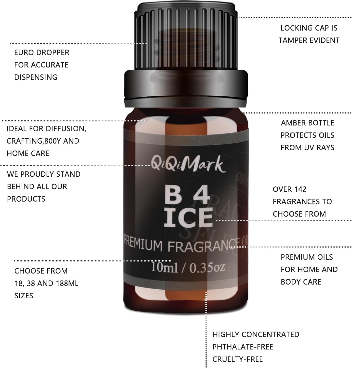 6pcs Men Fragrance Oil for Diffuser 6x10ml