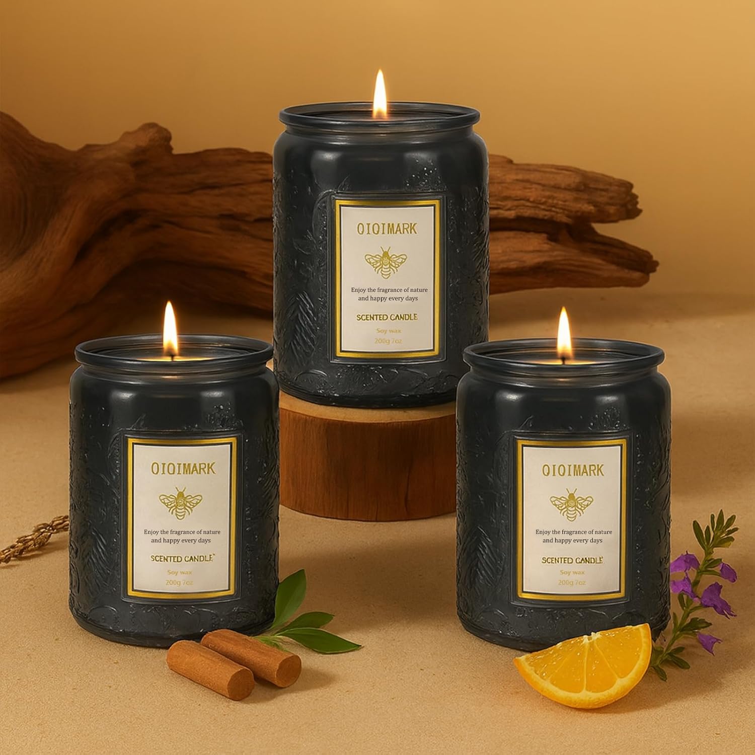 6 Pack Candles for Home Scented 5.7 Pounds