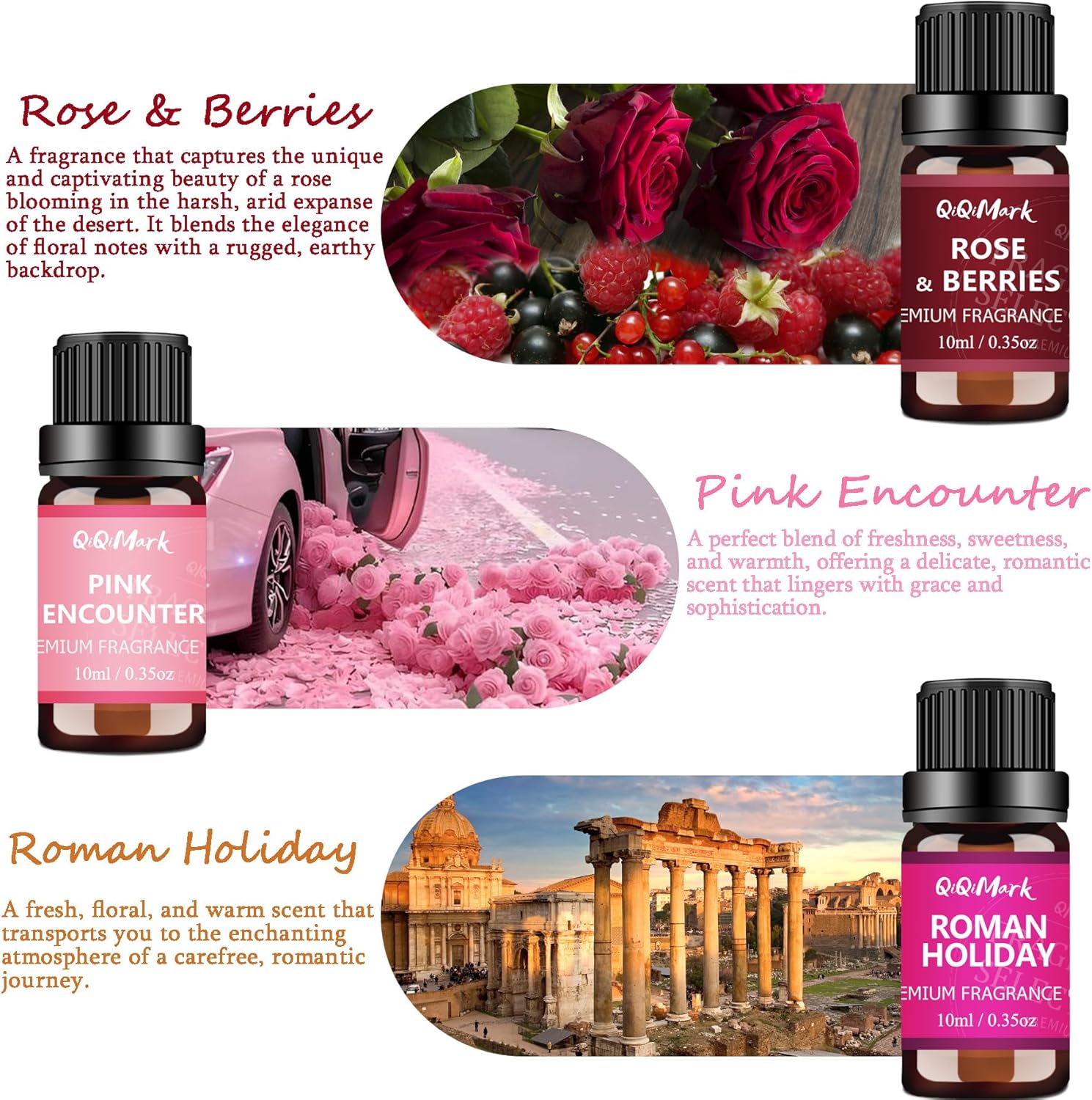 6pcs Essential Oils Set - Love HER 6x10ml