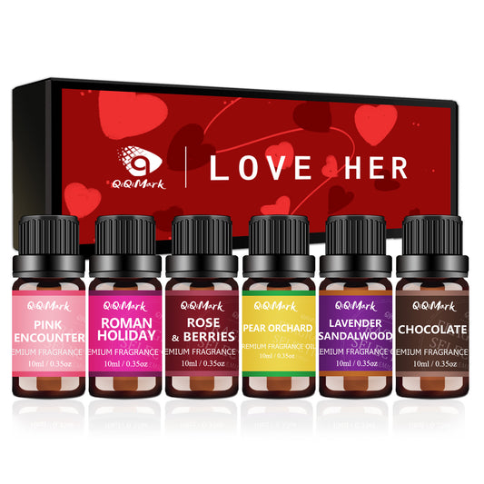 6pcs Essential Oils Set - Love HER 6x10ml